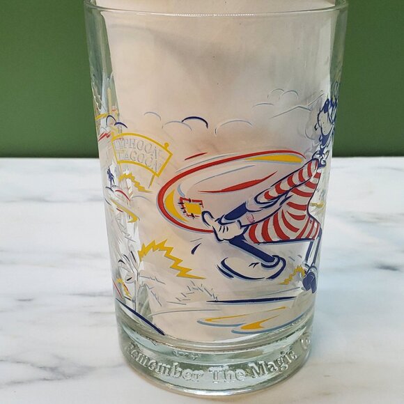 Goofy Walt Disney World 25 Years "Remember The Magic" - Drinking Glass - Picture 2 of 9